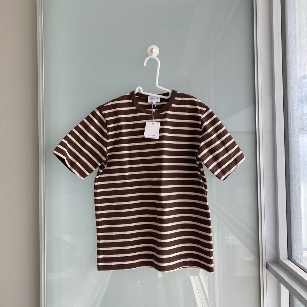 Norse Projects Holger Compact Cotton Bold Stripe Tee